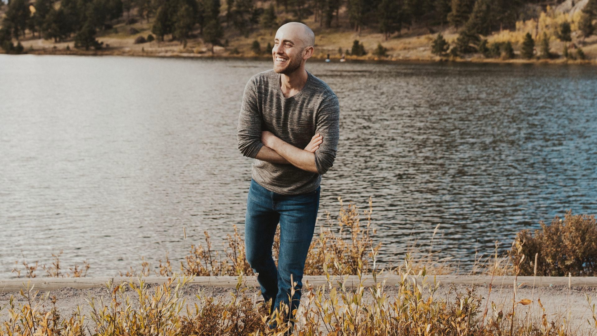Jason Moss in the mountains